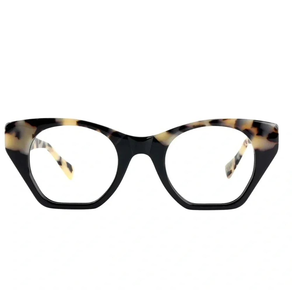 SEE 1459 Eyeglasses Frames RXable. Oreo/Black NWT